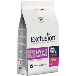 7kg Exclusion petit chien avec porc et pois nourriture pour chien sèche pas cher