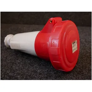 GEWISS Prise mobile 2P+T 32A 400V femelle rouge 9H étanche pas cher