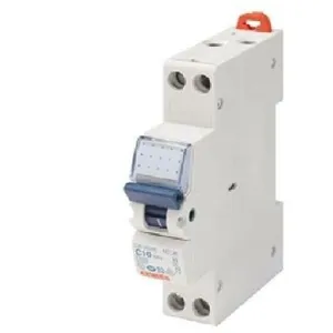 Gewiss - disjoncteur magnÉtothermique 1 pÔle + neutre 16a curve c gw90027 pas cher