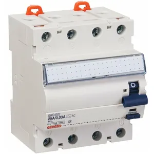 Interrupteur Différentiel tétrapolaire, protection des départs Gewiss 40A - AC/0,03 pas cher