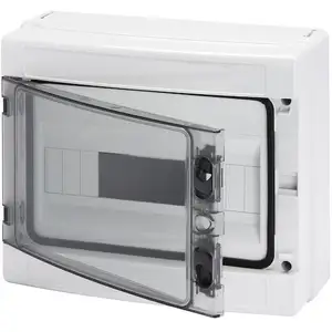 Coffret électrique étanche 40 CD - 12 modules - avec borniers - gris - GEWISS