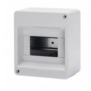 Tableau de distribution 2 modules muraux IP40 Sans porte Gewiss GW40022