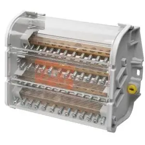 Bornier TETRAP.8M.EN50022 Gewiss GW44698 pas cher