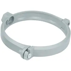 First Plast - Collier à bride pvc évacuation Ø63