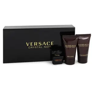 Crystal Noir - Versace Coffret Cadeau 6 ml pas cher