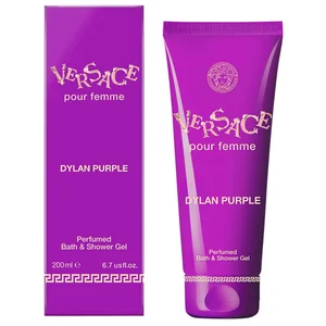 Comparateur de prix : Versace Dylan Purple Pour Femme gel bain et douche pour femme 200 ml