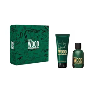 Dsquared2 Green Wood Set & Shower Gel Eau de Toilette 100ml Unisexe pas cher