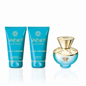 Dylan Turquoise - Versace Coffret Cadeau 50 ml pas cher