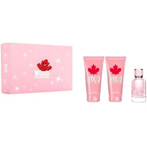 Dsquared2 - Wood Femme Coffret DSQUARED2 WOOD Femme 50ml + 2 cadeaux Coffrets parfum femme 1 pieces female pas cher