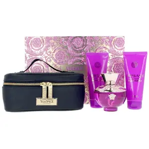 Versace Étui Dylan Violet 3 pcs pas cher