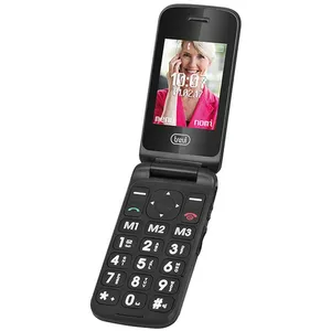 Comparateur de prix : Téléphone à clapet senior Trevi Flex plus 55 Noir