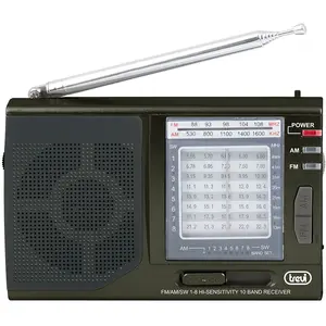 Comparateur de prix : Radio portable TREVI MB 728 - Analogique AM/FM/SW - Noir
