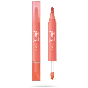 PUPA Milano - VAMP! MARKER DUO Rouge à lèvres 1 pieces Coral unisex pas cher