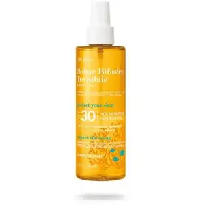 Soin Solaire Biphase Invisible SPF30 - Corps et Visage -200ml PUPA pas cher