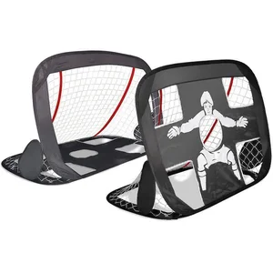 Comparateur de prix : Vounot - Cage de foot portable Lot 2 pcs pop up