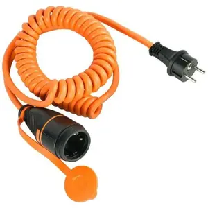 Electraline - Rallonge spirale 01745-ip44 1 mètre pas cher