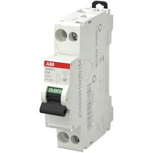 Comparateur de prix : Disjoncteur - ABB - PH+N RACC VIS 40A-4,5KA - Courant nominal 40A
