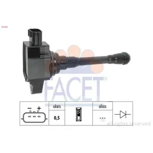 Bobine 9.6543 Facet Dacia; Mitsubishi; Renault Facet 9.6543 pas cher