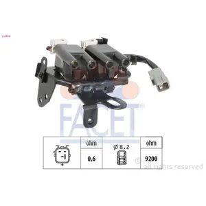 Bobine 9.6556 Facet Hyundai; Kia Facet 9.6556 pas cher