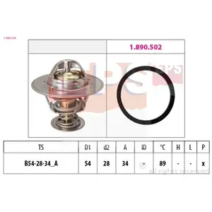 Comparateur de prix : EPS Facet Thermostat d'eau Made in Italy - OE Equivalent 1.880.220