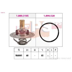 Comparateur de prix : EPS Facet Thermostat d'eau Made in Italy - OE Equivalent 1.880.310