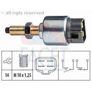 Interrupteur des feux de freins Made in Italy - OE Equivalent 7.1044 Facet 7.1044 pas cher