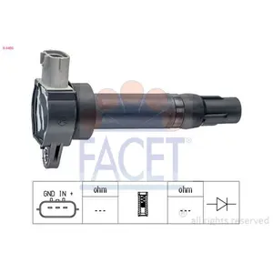 Bobine D'Allumage Made In Italy - Oe Equivalent 9.6405 Facet Citroën; ... pas cher