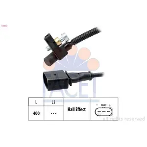 Comparateur de prix : Capteur d'angle, vilebrequin FACET, par ex. pour Seat, Skoda, VW