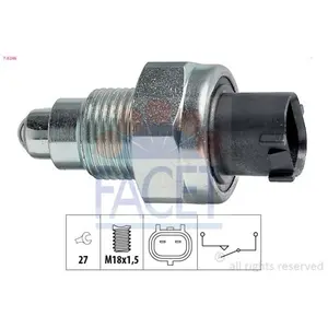 Facet Contacteur, feu de recul Made in Italy - OE Equivalent 7.6246