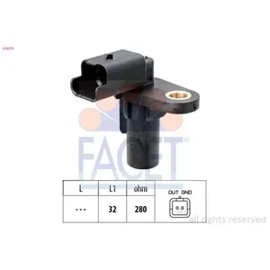 Capteur d'angle, vilebrequin Made in Italy - OE Equivalent 9.0579 Facet 9.0579 pas cher