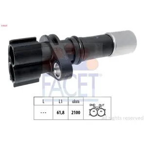 Capteur d'angle, vilebrequin Made in Italy - OE Equivalent 9.0633 Facet 9.0633 pas cher