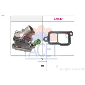Comparateur de prix : Thermostat, liqiuide de refroidissement Made in Italy - OE Equivalent 7.8606 Facet 7.8606
