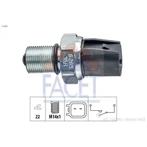 Facet Contacteur, feu de recul Made in Italy - OE Equivalent 7.6265