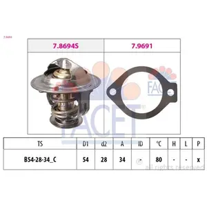 Comparateur de prix : Facet 7.8694 Thermostat d'eau