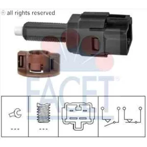 Comparateur de prix : Interrupteur des feux de freins Made in Italy - OE Equivalent 7.1261 Facet 7.1261