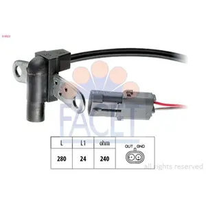 Comparateur de prix : Capteur d'angle, vilebrequin Made in Italy - OE Equivalent 9.0023 Facet 9.0023