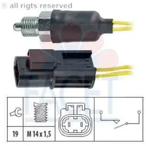 Facet Contacteur, feu de recul Made in Italy - OE Equivalent 7.6115