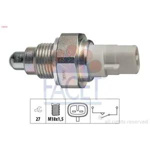 Comparateur de prix : Facet Contacteur, feu de recul Made in Italy - OE Equivalent 7.6111
