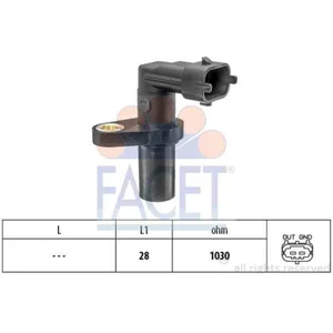 Comparateur de prix : Capteur d'angle, vilebrequin Made in Italy - OE Equivalent 9.0697 Facet 9.0697