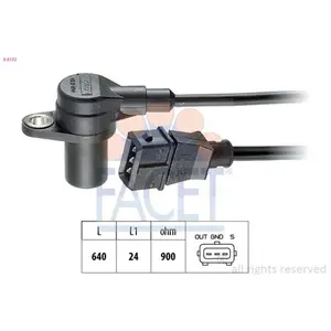Comparateur de prix : Capteur d'angle, vilebrequin Made in Italy - OE Equivalent 9.0132 Facet 9.0132