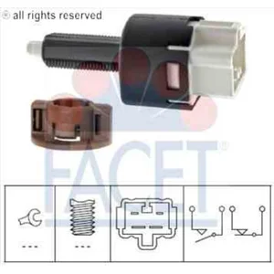 Interrupteur des feux de freins Made in Italy - OE Equivalent 7.1177 Facet 7.1177 pas cher