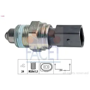 Facet Contacteur, feu de recul Made in Italy - OE Equivalent 7.6205