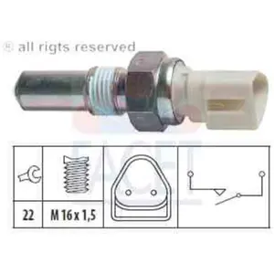 Comparateur de prix : Facet Contacteur, feu de recul Made in Italy - OE Equivalent 7.6212