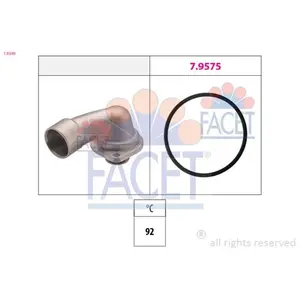 Comparateur de prix : Thermostat, liqiuide de refroidissement Made in Italy - OE Equivalent 7.8349 Facet 7.8349
