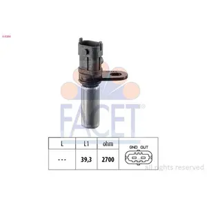 Comparateur de prix : Capteur d'angle, vilebrequin FACET, par ex. pour Opel, Vauxhall, Fiat