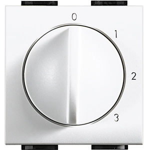 Legrand Sélecteur à bouton rotatif 1 voie 4 positions 230V - 3 a BTicino N4016 pas cher