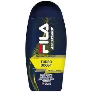 FILA - Sport Active TURBO BOOST Gel douche 250 ml unisex pas cher