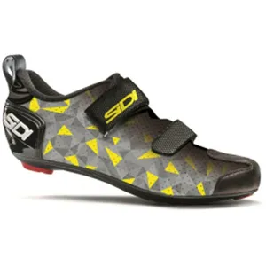 SIDI Scarpe T-5 AIR Scape de vélo. Homme, Gris Jaune et Noir, 40 EU pas cher
