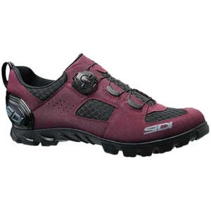 Chaussures Sidi VTT Turbo bordeaux noir - 44 pas cher