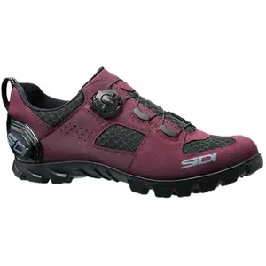 Chaussures Sidi VTT Turbo bordeaux noir - 41 pas cher